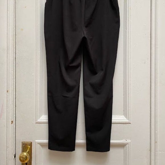Black Paper Bag Pants - Picture 2 of 4